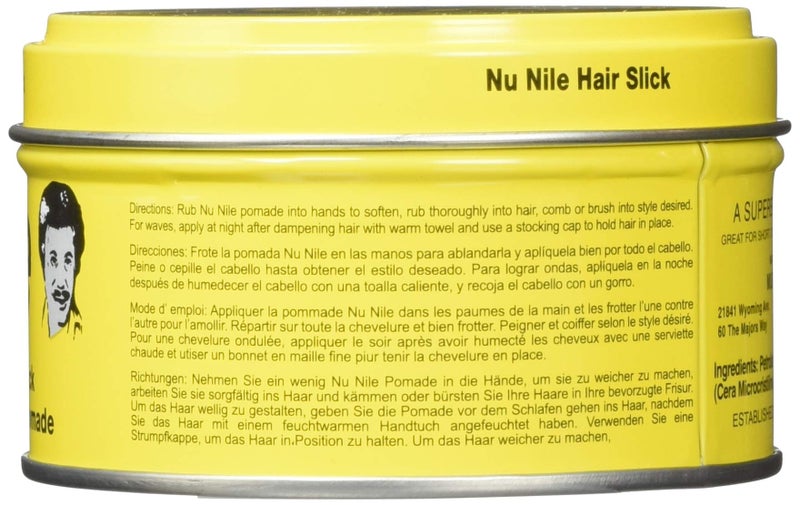 Murray's Nu Nile Hair Slick Dressing Pomade 3 oz. Jar - Image 2